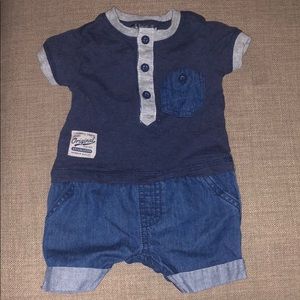 0-3 month romper